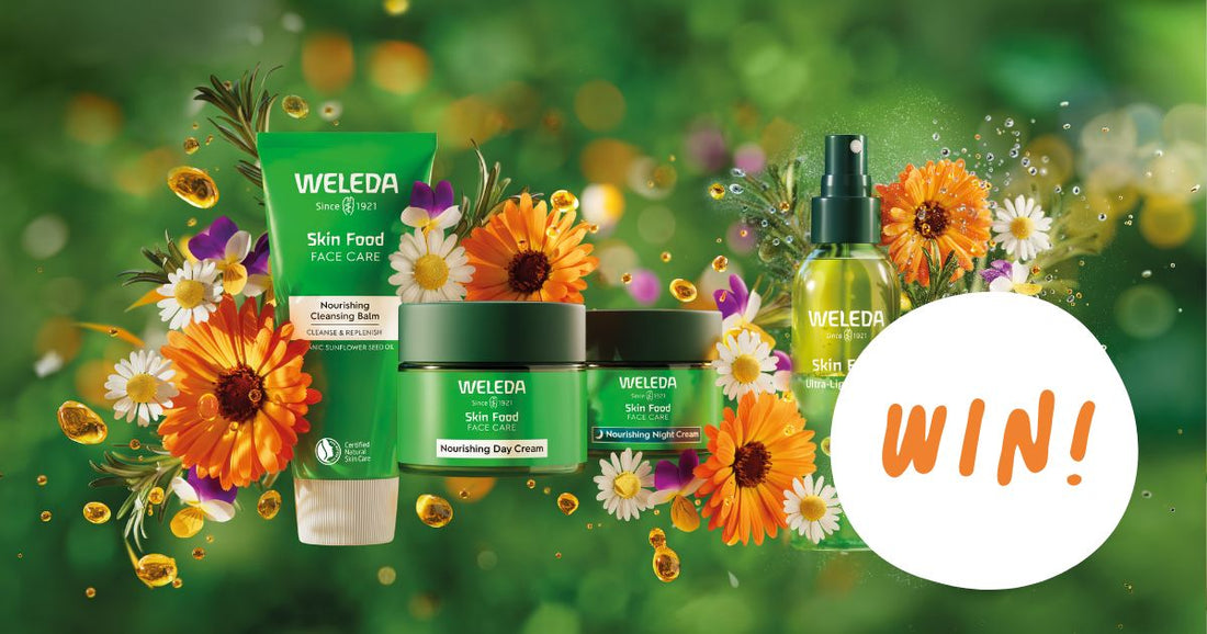 ENDING SOON! Win one of five sets of the Weleda Skin Food family