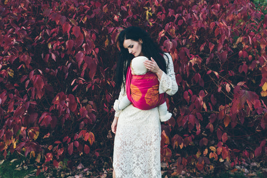 Babywearing brides: introducing a new wedding trend