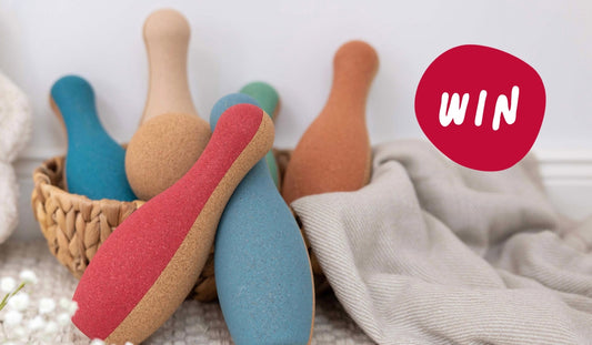 Win one of two sustainable toy sets from Korko!
