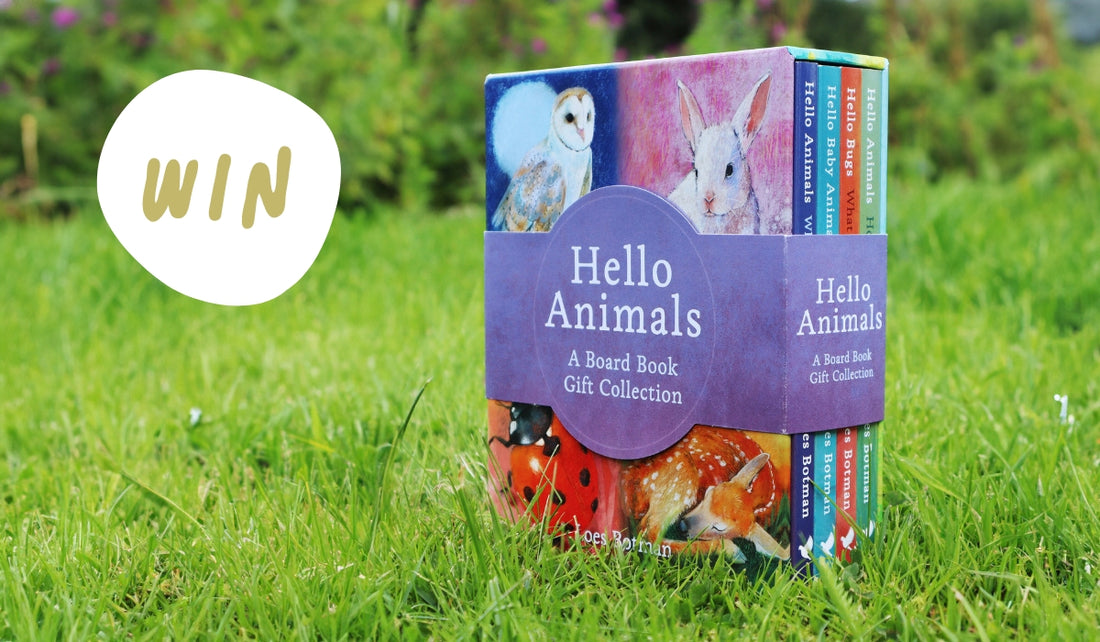 Win one of three copies of 'Hello Animals: A Board Book Gift Collection' by Loes Botman!
