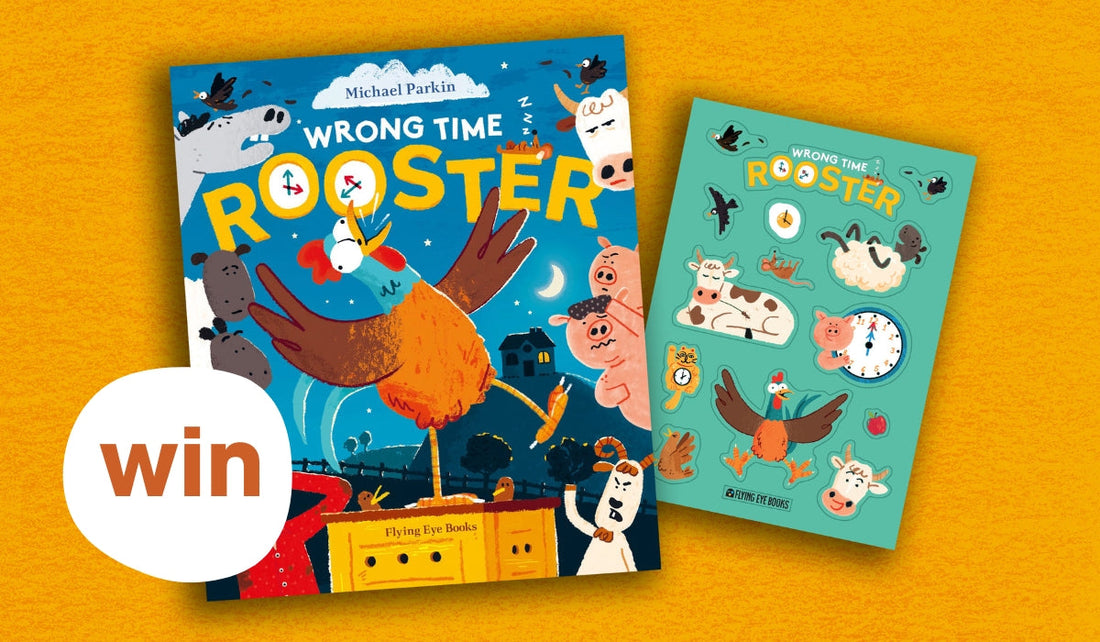 Win one of three 'Wrong Time Rooster' sets!