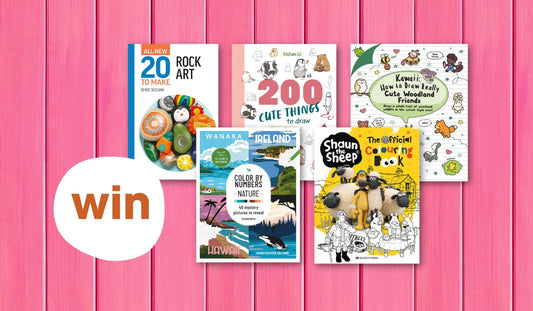 Win one of three colouring bundles from Search Press!