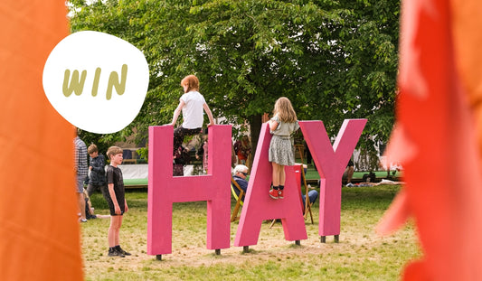 Win a family Golden Ticket to Hay Festival 2024