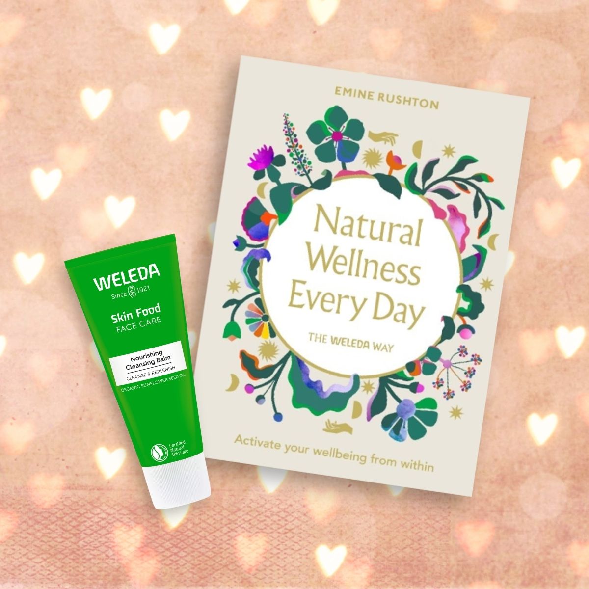 Weleda Bundle (RRP £32.95): 'Natural Wellness Every Day' book and Skin Food Nourishing Cleansing Balm